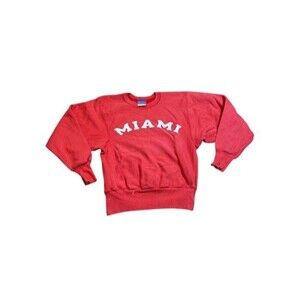 VTG Champion Reverse Weave Miami University Sweatshirt Size Small Ohio - Oxford